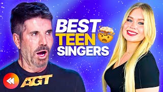 BEST TEEN Singers OF ALL TIME On Americas Got Talent 🤩🎤 [upl. by Etnor]