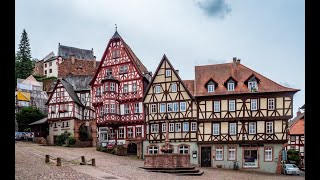 Wandering around the little town of Miltenberg Germany [upl. by Enrev399]