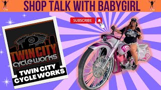 Babygirl Visits Twin City Cycle Works [upl. by Sevart428]