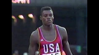 Carl Lewis  Mens 100m  1984 Olympics [upl. by Katya]