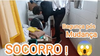 PÓS MUDANÇA 🔴 MUITA BAGUNÇA ORGANIZANDO AOS POUCOS 😁 [upl. by Yruj]