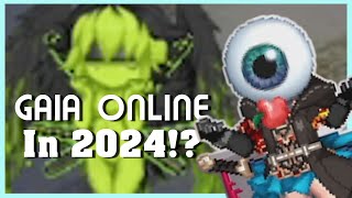 Playing Gaia Online In 2024 [upl. by Ydnic]