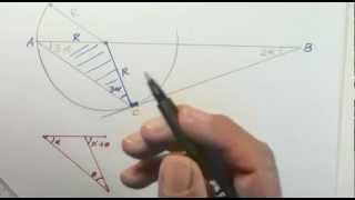 Teorema de la recta tangente perpendicular al radio [upl. by Eelamme627]