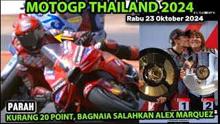 GEMPAR🔥BAGNAIA KAMBING HITAM ALEX MARQUEZ😱JELANG MOTOGP THAILAND 2024 [upl. by Hogen]