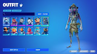 All Fishstick Skins in Fortnite 2018  2023 [upl. by Ahsercul]