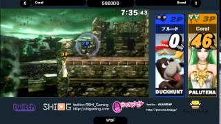 ウメブラ9 WQF Coral vs Brood  UMEBURA9  スマブラ3DS SSB3DS [upl. by Clarisse]