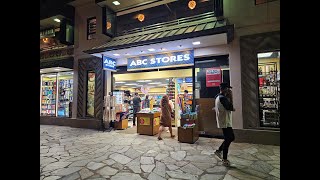 4K ABC stores in Waikiki on 31024 in Honolulu Oahu Hawaii [upl. by Laet]