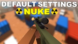 Getting A Nuke With Default Settings In Krunkerio [upl. by Amisoc]