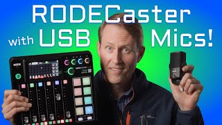 USB microphones with the RODECaster Pro II amp Duo [upl. by Teemus]