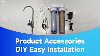 UVCLED Water Sterilizer，DIY easy installation [upl. by Huldah408]