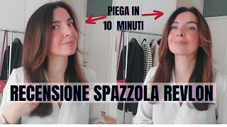 Recensione SPAZZOLA Revlon OneStep Plus guesta spazzola elettrica è geniale [upl. by Uwkuhceki]