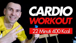 Salto della Corda  Cardio Workout Brucia Calorie  Allenamento 22 minuti 400kcal [upl. by Ttekcirc]