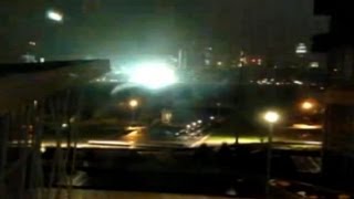 Hurricane Sandy Video of Explosion at NYC Con Edison Plant [upl. by Zebedee336]