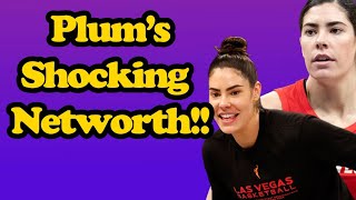 Kelsey Plum Net Worth How much money has the Aces guard made in the WNBA [upl. by Eelreveb]