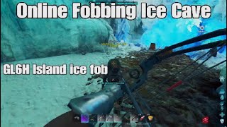 Online Party Fobbing GL6H ice cave  Ark Asa Official Small Tribes PvP [upl. by Halil]