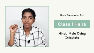 Class I Heirs  Hindu Family Law  Hindu Succession in Tamil [upl. by Bosch302]