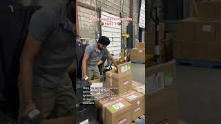 Part 1 of inside eShipper Inbounds 🚚 📦 shipping warehouse ecommerce smallbiz logistics [upl. by Schick944]