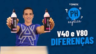 PH Explica  V40 da Vonixx para polimento automotivo ou selante V80  QUAL USAR [upl. by Harmaning]