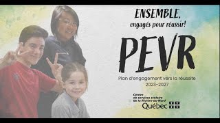 Plan dengagement vers la réussite PEVR 20232027 [upl. by Tedric]