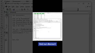 VBA code Calculate discount  step by step tutorial [upl. by Camille350]