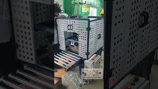 Taping machine with safety guards shorts taping cartonsealingmachine secondarypackaging ipack [upl. by Atikihc]