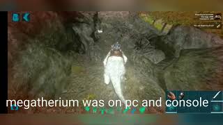 Megatherium first look  ark mobile [upl. by Cirdahc561]