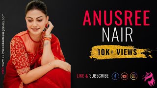 Anusree  South Indian Malayalam Actress Photoshoot Video in 4K [upl. by Leonhard]