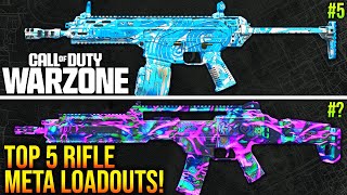 WARZONE New TOP 5 BEST ASSAULT RIFLE META LOADOUTS After Update WARZONE 3 Best Weapons [upl. by Nosned]