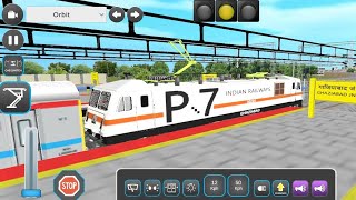 Avadh Assam Express 🔥 WAP7 GZB Lalgarh to Lucknow  Dely Train  Indian Loco Train Simulator [upl. by Einnus339]