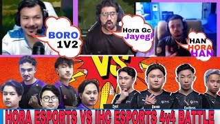 Streamer Reaction On Hora Esports Vs Ihc Esports🥶🫨cr7horaaYT4KGamingNepal TeenWolfGaming [upl. by Auqinat362]