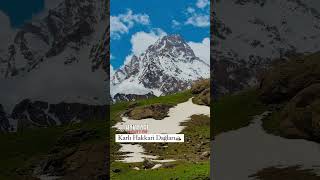 Karlı Hakkari Dağları🏔️ shortsvideo doğa hakkari öneçıkar cover mountains nature travel [upl. by Narol]