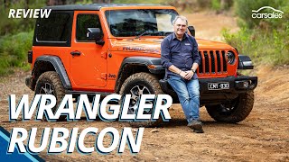 2024 Jeep Wrangler Rubicon Review  Final fling in V6powered version of iconic ‘shortie’ offroader [upl. by Netnert]