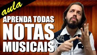 Todas as Notas Musicais  Aula de Música 1 [upl. by Horner]