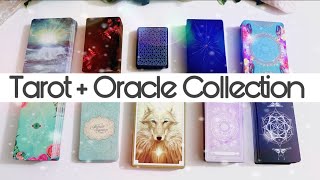 Updated Tarot  Oracle Card Collection 🔮✨ [upl. by Elsie]