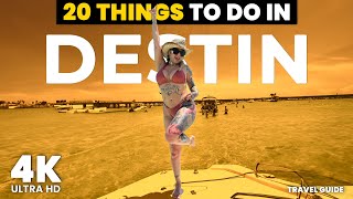 Destin Florida 2023 20 Things to do in Destin Florida with with Family  4K Travel Guide [upl. by Nnyleahs705]