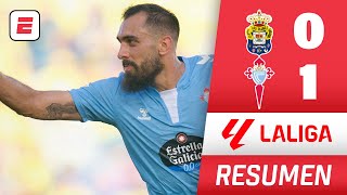 LOCURA TOTAL CELTA con 9 jugadores LE GANÓ 10 a LAS PALMAS en partido con 13 TARJETAS  La Liga [upl. by Cristy865]