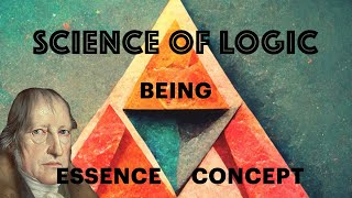 BEING ESSENCE CONCEPT Hegels Science of Logic [upl. by Amadas]