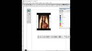 How to insert picture in Page Maker Page Maker me Picture kaise Dalen The programming Hub [upl. by Sigrid]