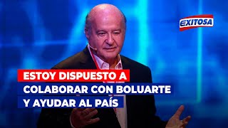 🔴🔵Hernando de Soto Estoy dispuesto a colaborar con Dina Boluarte y ayudar al país [upl. by Moor]