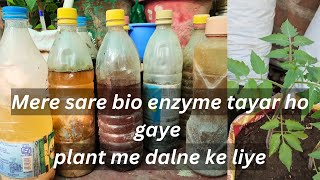 mera banaya hua bio enzyme tayar ho gaye [upl. by Musa662]