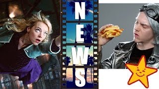 The Amazing SpiderMan 2 Death of Gwen Stacy Quicksilver eats Carls Jr  Beyond The Trailer [upl. by Burwell]