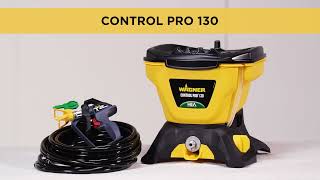 Wagner Control Pro 130 Paint Sprayer with T2 Spray Gun  Overview [upl. by Wolenik485]