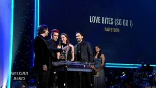 HALESTORM WINS HARD ROCK HEAVY METAL GRAMMY [upl. by Eliason209]