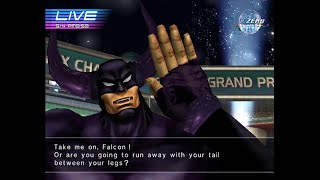 FZero GX TV Interviews in HD Pilot 30  Black Shadow [upl. by Thaddus999]