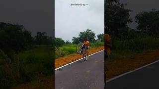 This is speed cycle wheelie stunt try trending ytshorts viralshort [upl. by Kurtzig145]