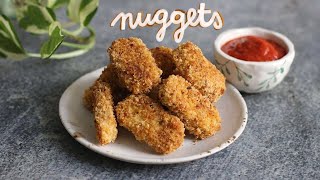 NUGGETS VEGANI  Ricetta facilissima e veloce  Anche senza glutine [upl. by Furiya]