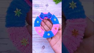 Christmas Tree Decor Wreath Ornaments 🎅 christmas shorts craft diy ornaments [upl. by Arabella70]