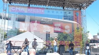 The Castellows quotNo 7 Roadquot at CMA Fest Vibes Stage 6724 [upl. by Aubrie]