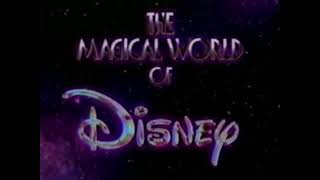 The Magical World Of Disney 1989 Bumpers  NBC [upl. by Ecnerwaled]