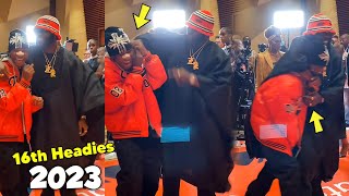 See what OdumoduBlvck Did To Khaid At The 16th Headies Award 2023 😂🚀 [upl. by Hessler847]